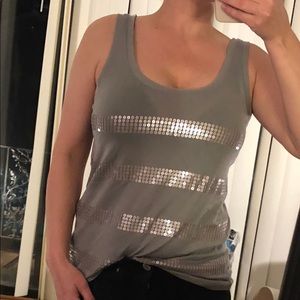 3 brand new sequin tops M- J. Crew & Ann Taylor.